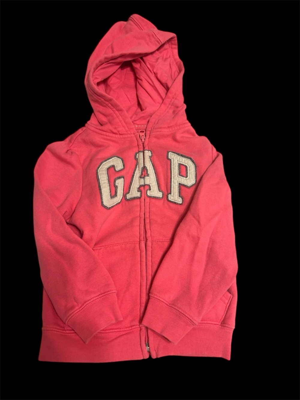 4T GAP Girls' Pink Zip-Up Hoodie
